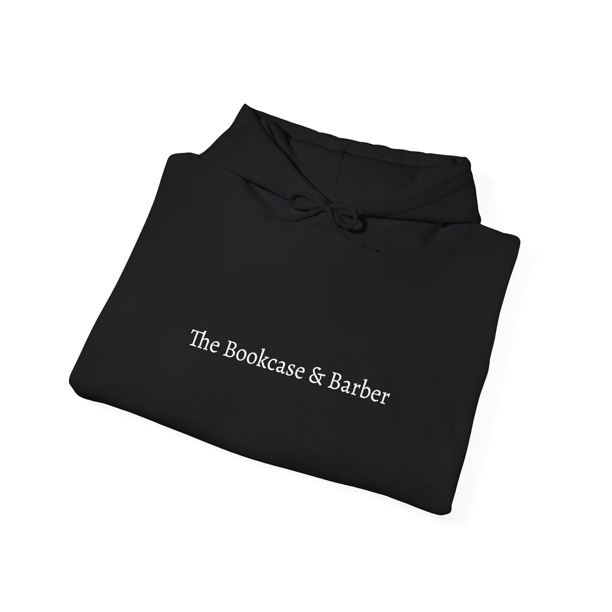 The Bookcase & Barber Hoodie – Colorado Flag Sleeve Beard Logo Hooded Sweatshirt