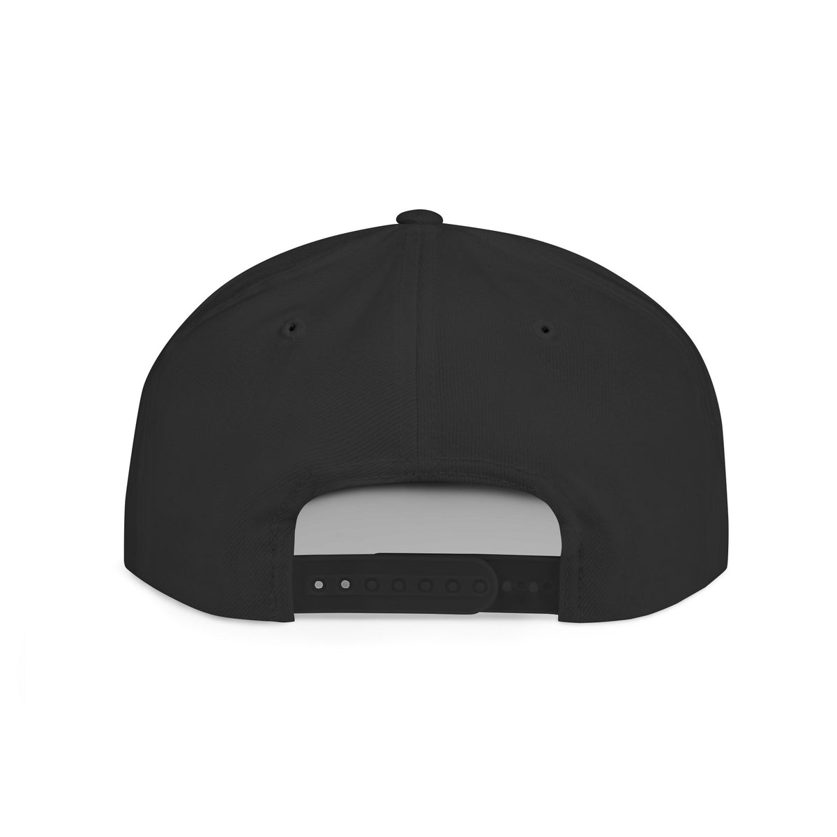 Round Bookcase Logo Flat Bill Snapback Hat